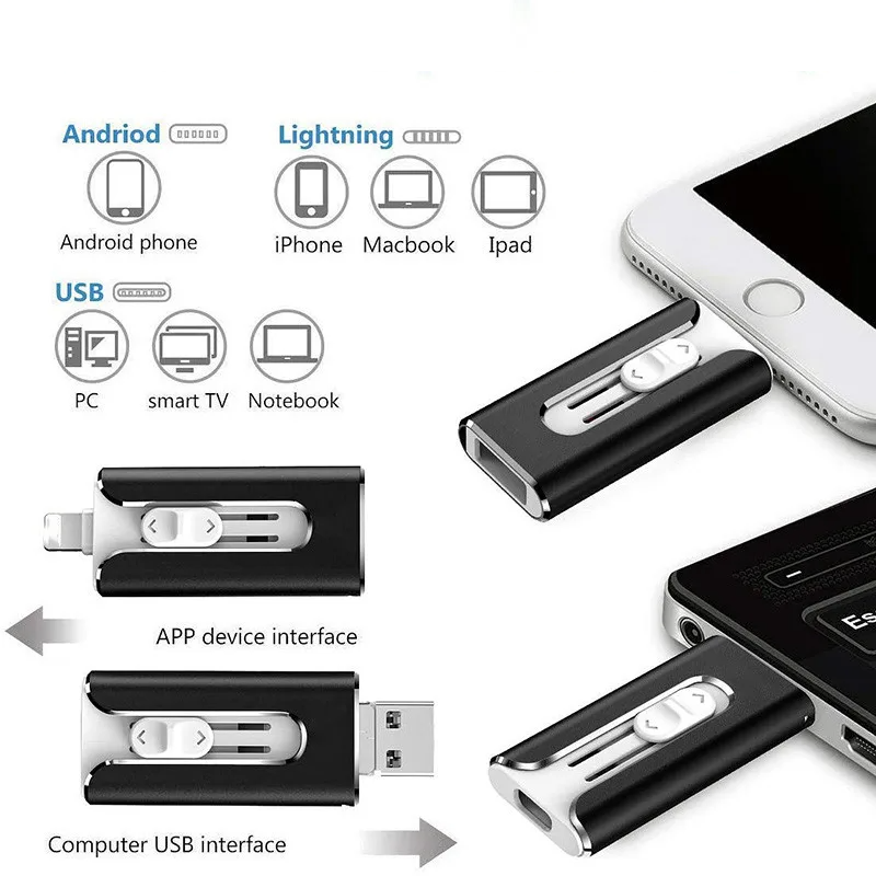 USB stick voor iPhone en Android – extra opslag voor foto’s, video’s en back-ups