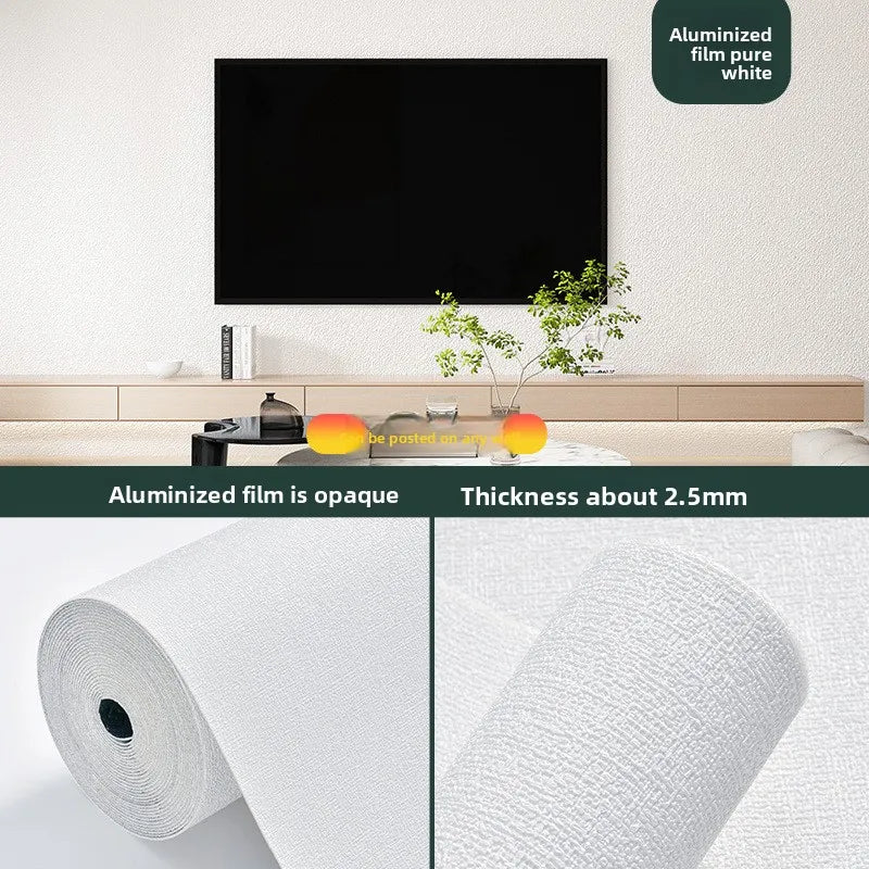 Zelfklevend Behang Linnen 3D 50cm Diatoom Wandpaneel Woonkamer Slaapkamer Muurdecoratie Zelfklevend Schuim Wandbekleding Rol | Restfield