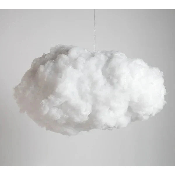 Wolken Hanglamp Katoen Zacht Warm LED Wit 40cm Slaapkamer Plafondlamp | Restfield