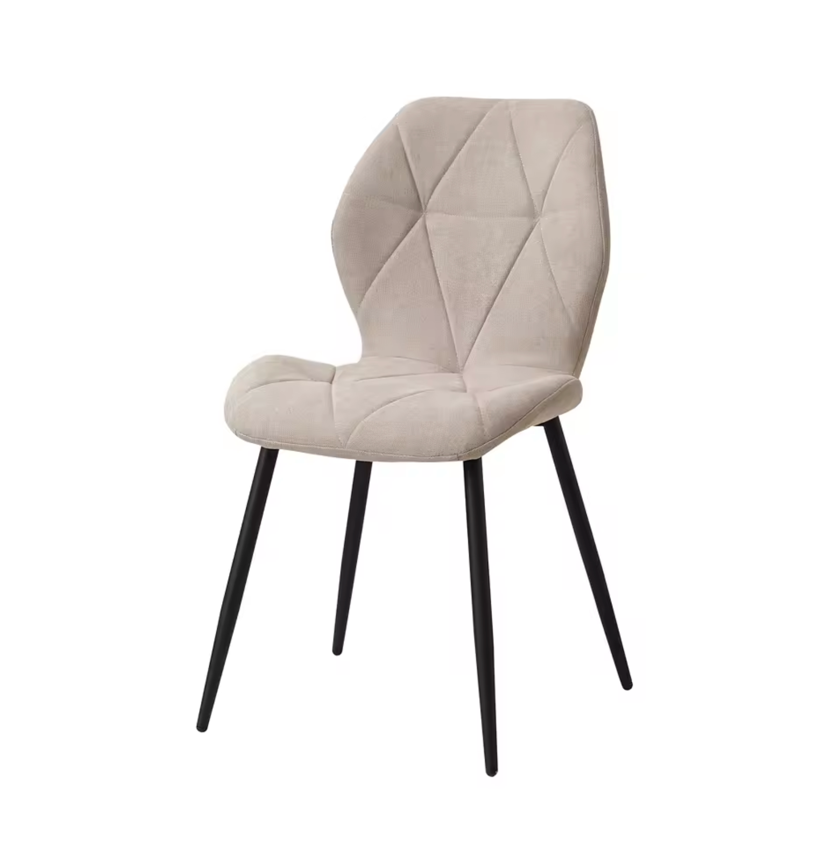 Eetkamerstoelen Set Van 4 Gestoffeerd Fluweel Metaal Modern Scandinavisch Keuken Eettafel Stoelen | Restfield