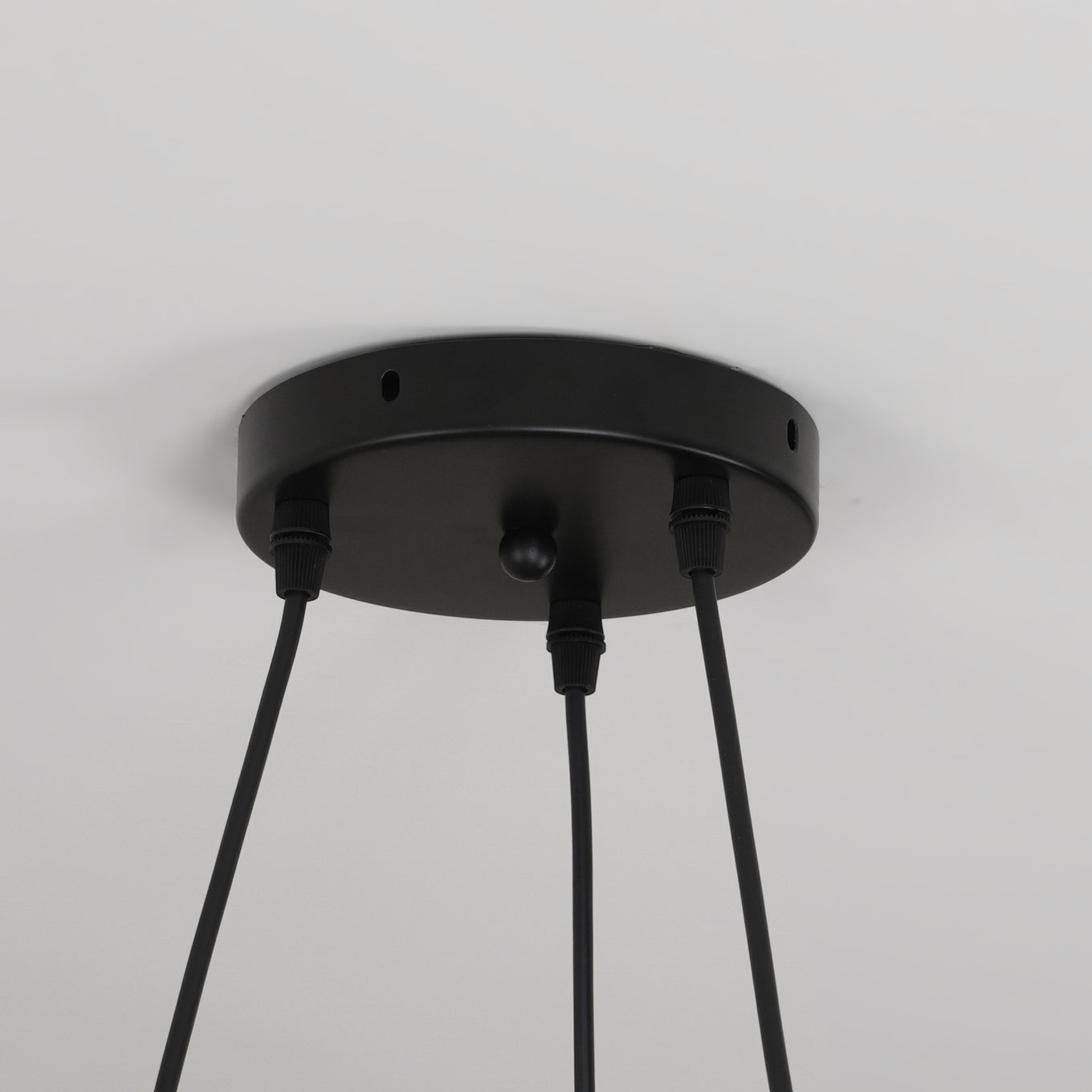 Ronde Hanglamp Met Vogels Houten Ring LED 65cm 72cm | Restfield