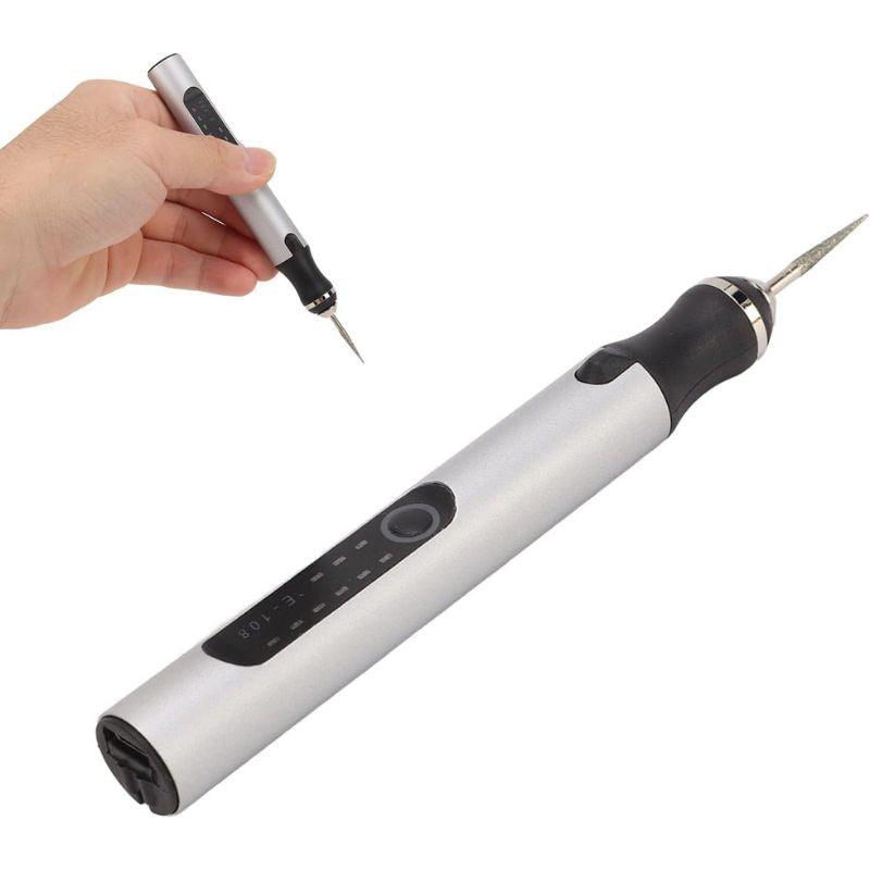 Draadloze Elektrische Graveerpen Met Instelbare Snelheid En Lcd Scherm | Restfield