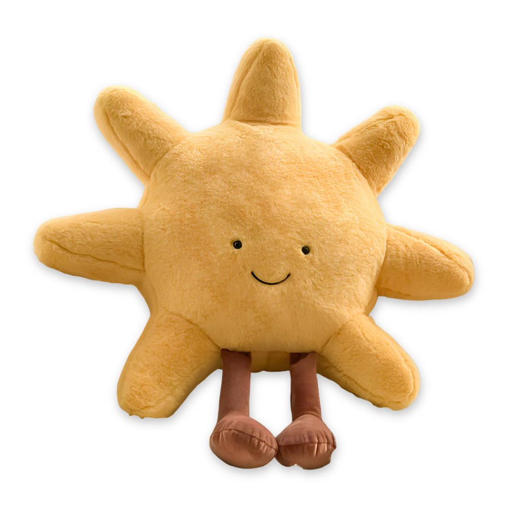 Sierkussen Zon Maan Pluche Kussen Kinderkamer Decoratie 28-48cm | Restfield