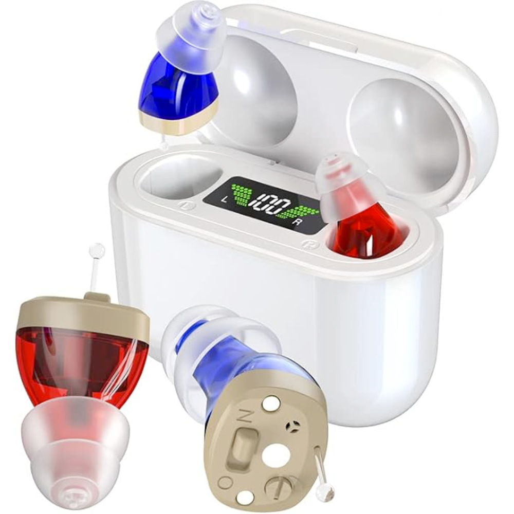 Discrete oplaadbare geluidsversterker met lange accuduur voor dagelijks gebruik | Restfield