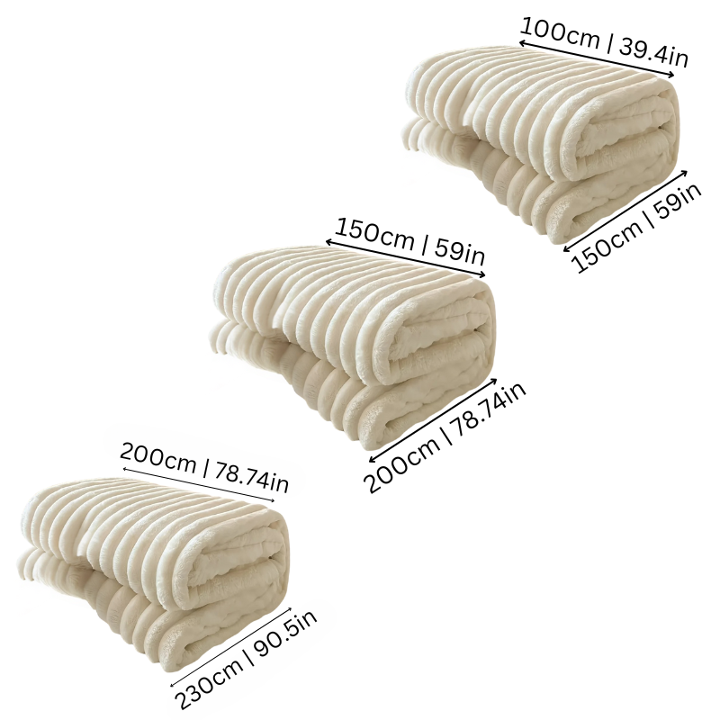 Zachte Flanellen Plaid – Luxe & Warme Deken voor Woonkamer en Slaapkamer | Restfield