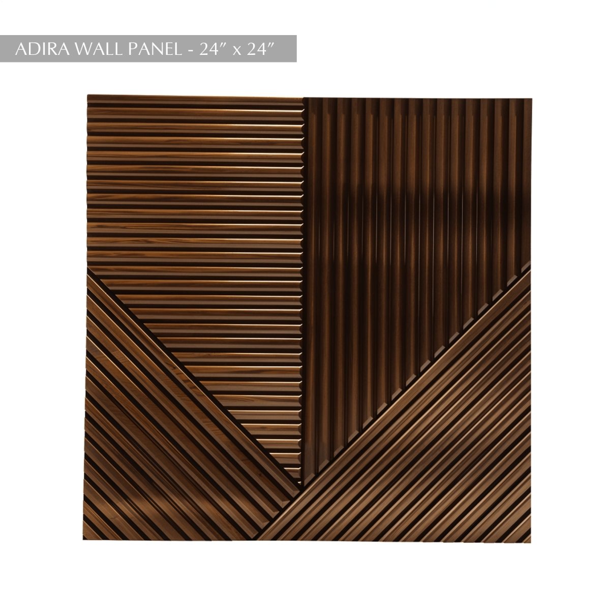 Adira Houten Wandpanelen Met Geometrisch Design Voor Stijlvolle Accentmuren | Restfield