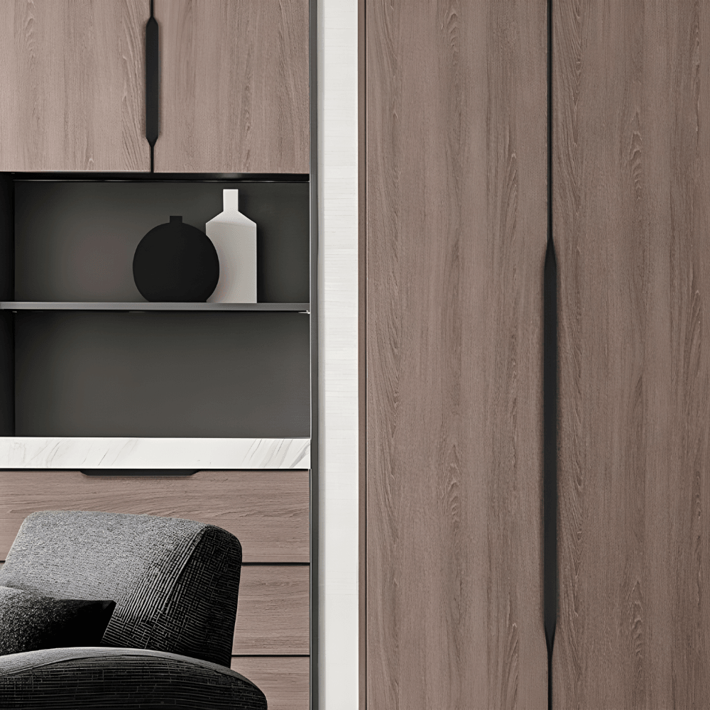 Verborgen Greeploze Kastgreep Met Hoekprofiel En Anti-Fingerprint Afwerking | Restfield