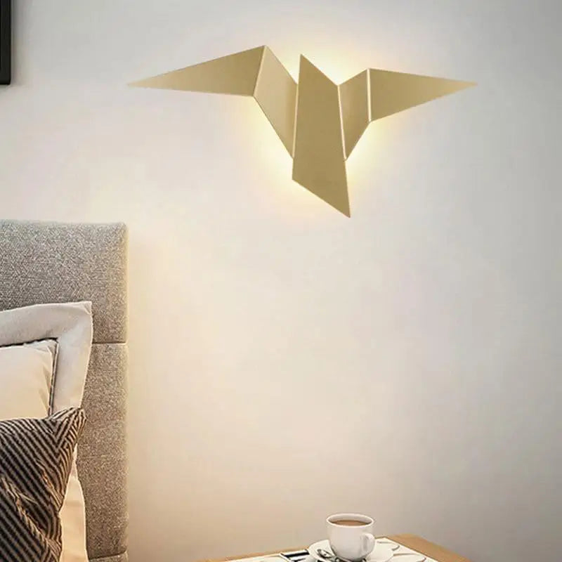 Wandlamp Vogel Design Aluminium Acryl LED 4W Scandinavisch Woonkamer Slaapkamer | Restfield