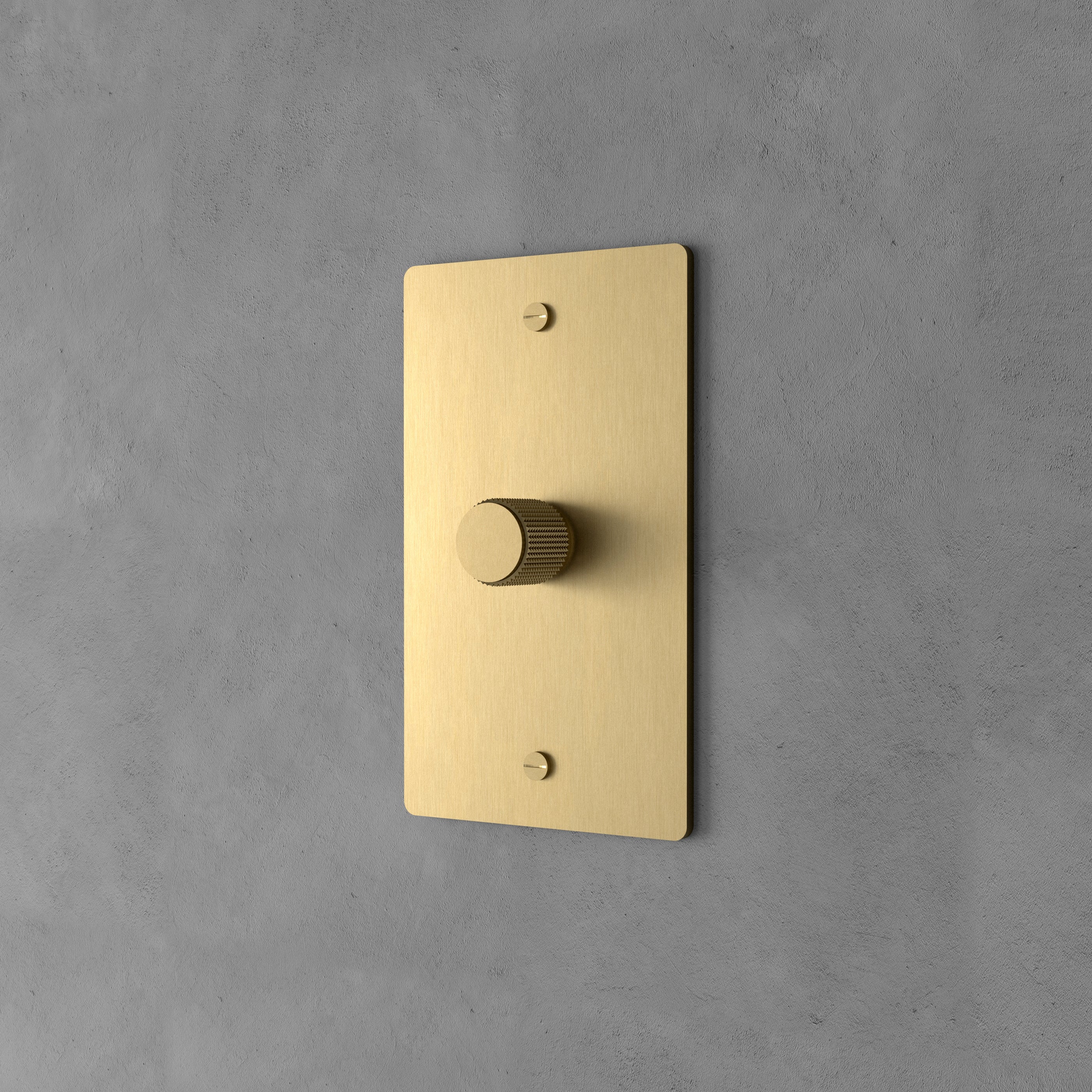 Luxe Messing Dimmer Schakelaar Met Draaiknop En Tijdloos Design | Restfield
