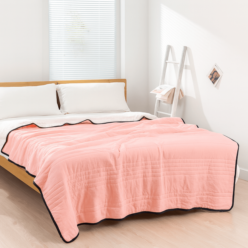 Verkoelende Deken Zomer Lichtgewicht Ademend Vochtafvoerend Huidvriendelijk Polyester Alle Seizoenen