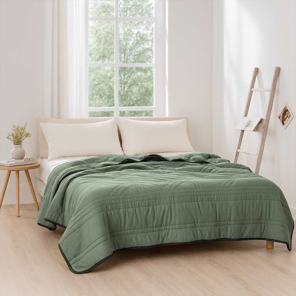 Verkoelende Deken Zomer Lichtgewicht Ademend Vochtafvoerend Huidvriendelijk Polyester Alle Seizoenen