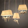 Vogel Hanglamp Met Kap Beige E27 Decoratief Woonkamer Eetkamer | Restfield