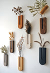Houten Wand Bloemenhouders Set 7 Delig Pijnhout Verticale Plantenhouder | Restfield