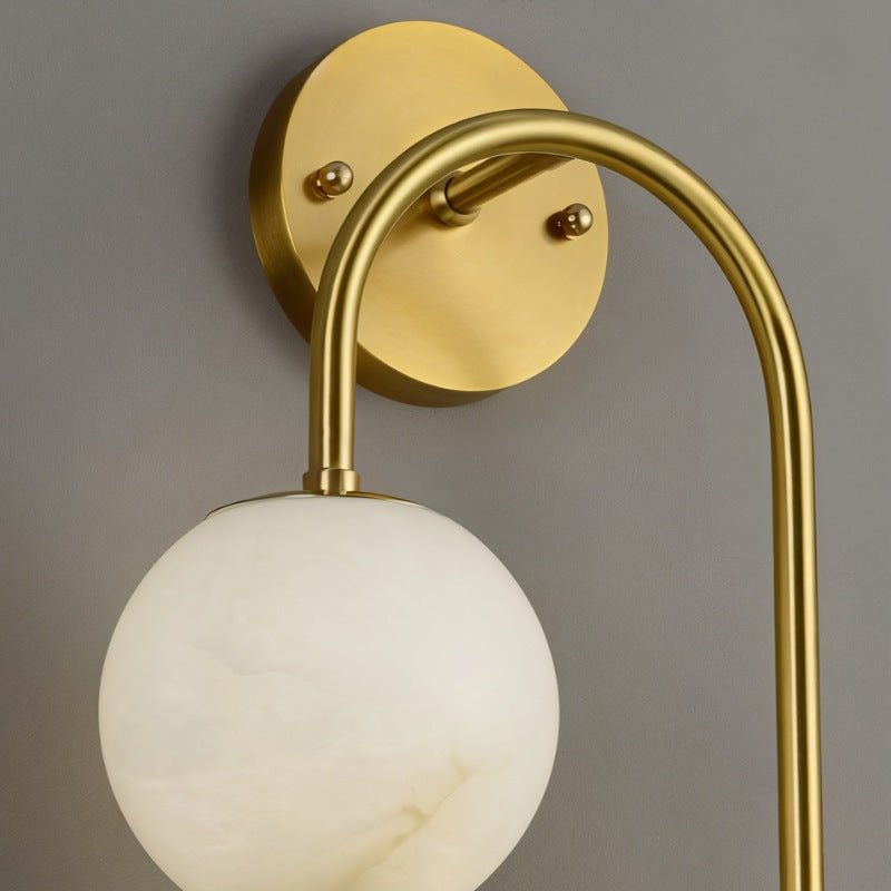 Alabaster Hanglamp Van Natuursteen Met Zachte Warme Gloed En Sculpturaal Design | Restfield