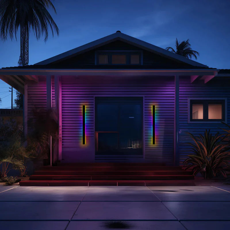 Buitenlamp Wandlamp LED Zwart Aluminium IP65 30-200cm Modern | Restfield