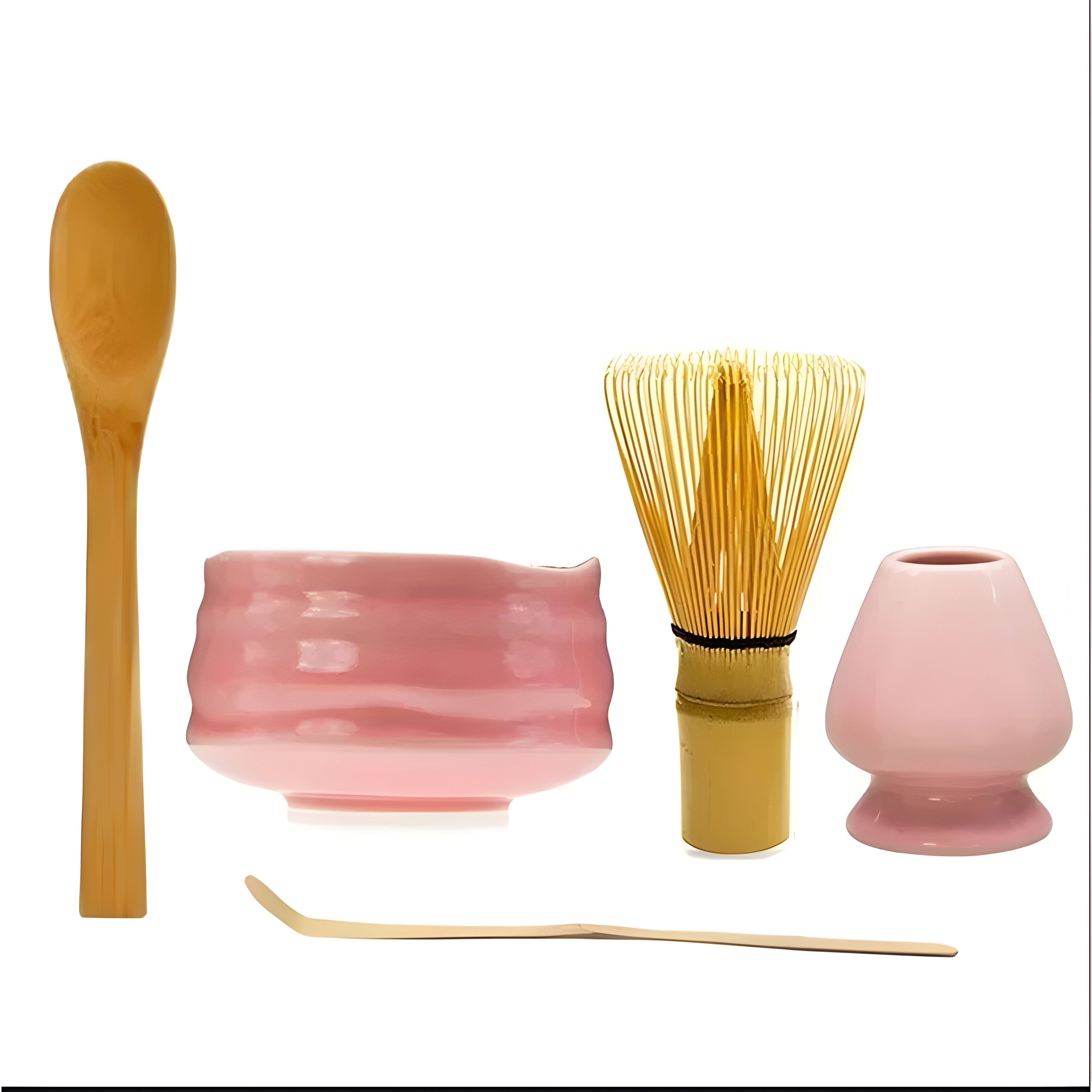 Matcha Set Roze Keramiek 1-5 Delig Japanse Theeceremonie | Restfield