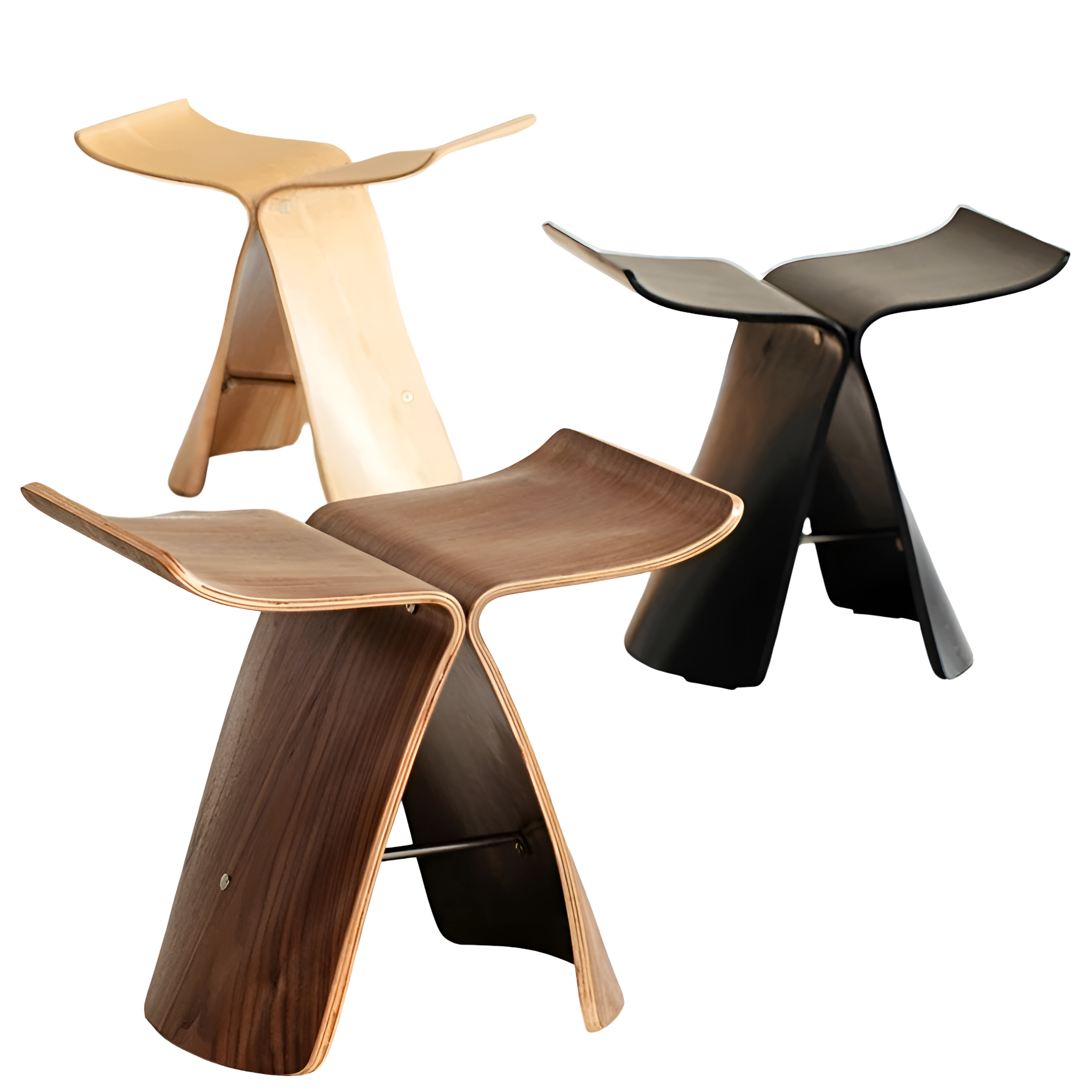 Houten Krukje Massief Hout – Design Bijzettafel & Nachttafeltje | Restfield