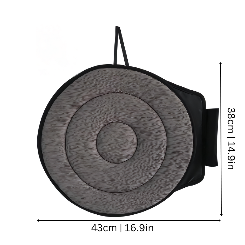 Draaischijf Zitkussen Met 360 Graden Rotatie Memory Foam Antislip Basis Voor Auto Stoel En Rolstoel Comfortabel Draaikussen Voor Eenvoudig In En Uitstappen | Restfield