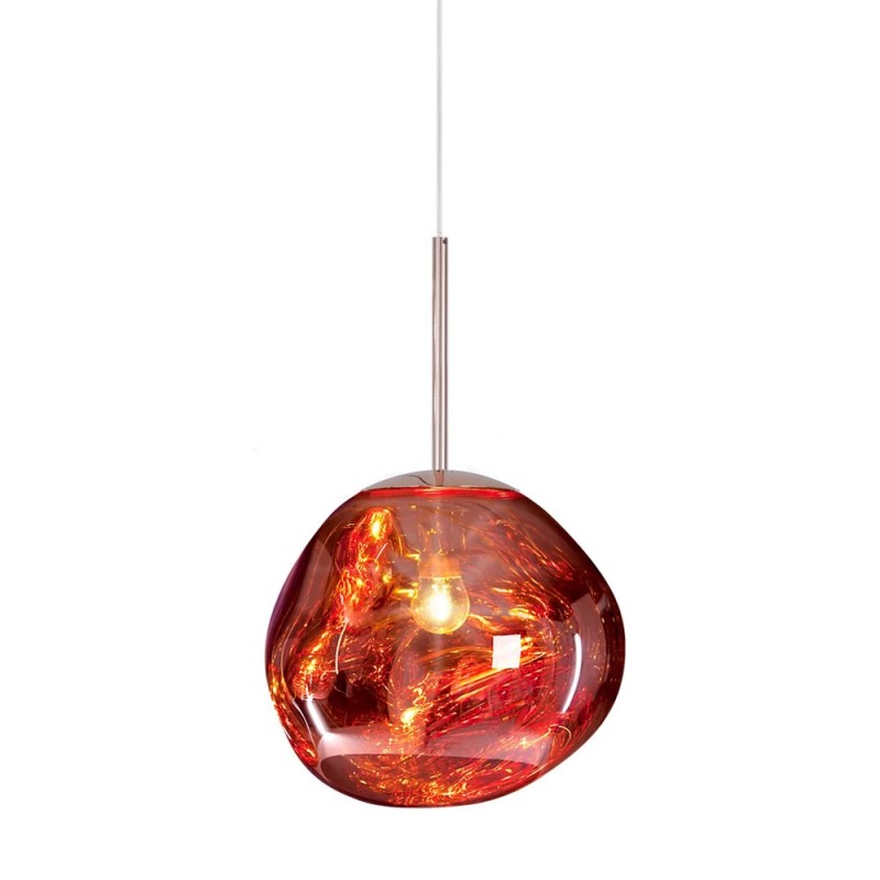 Artistieke Smeltende Hanglamp Met Warm Licht En Sculpturale Vorm Voor Moderne Interieurs | Restfield
