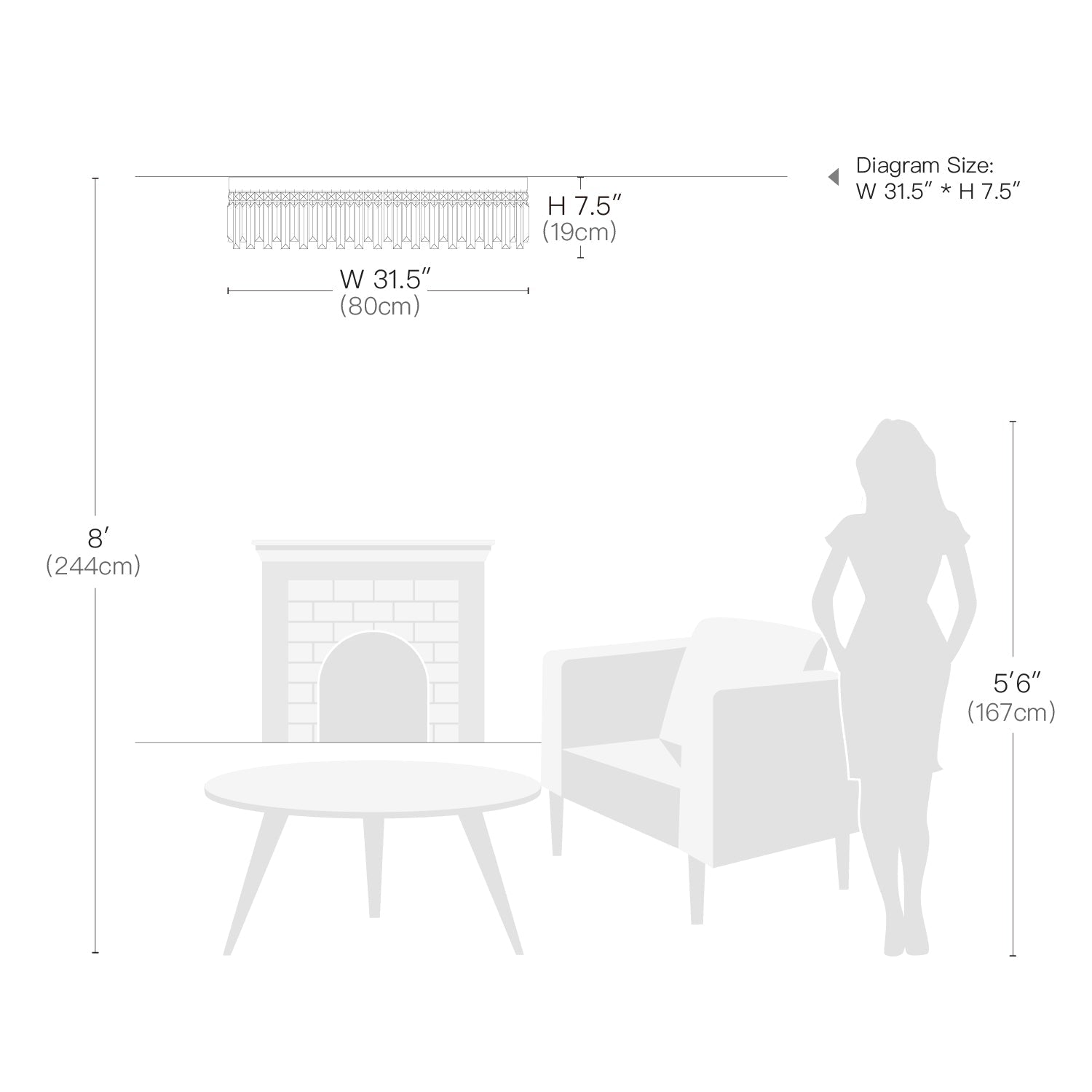Kristallen Plafondlamp Rond Modern Flush Mount Chroom E12 Dimbaar Woonkamer Slaapkamer