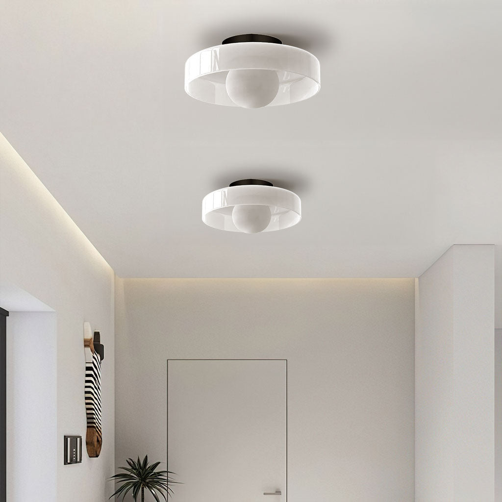 Glazen Schijf Plafondlamp & Wandlamp – Moderne Designverlichting in Glas | Restfield