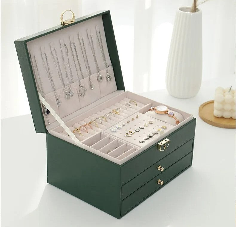 Luxe Sieradendoos met Meerdere Lagen – Elegante Opbergbox voor Sieraden | Restfield