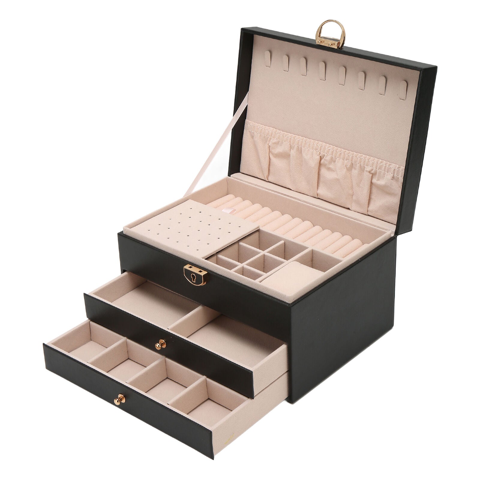 Luxe Sieradendoos met Meerdere Lagen – Elegante Opbergbox voor Sieraden | Restfield