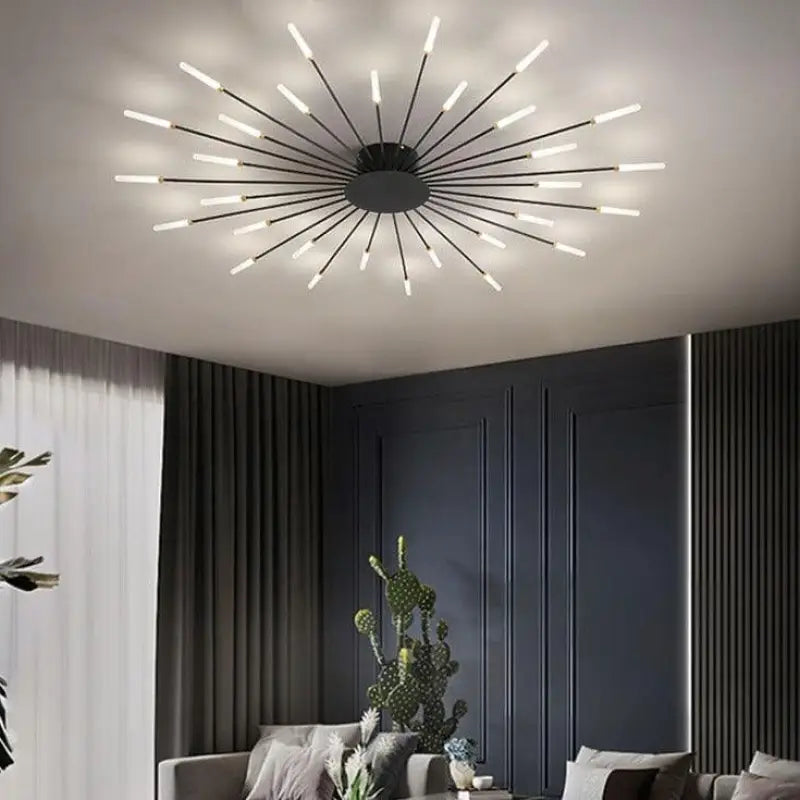 Plafondlamp Buizen Design Italiaans Aluminium Acryl LED G9 60W Woonkamer Hal Modern