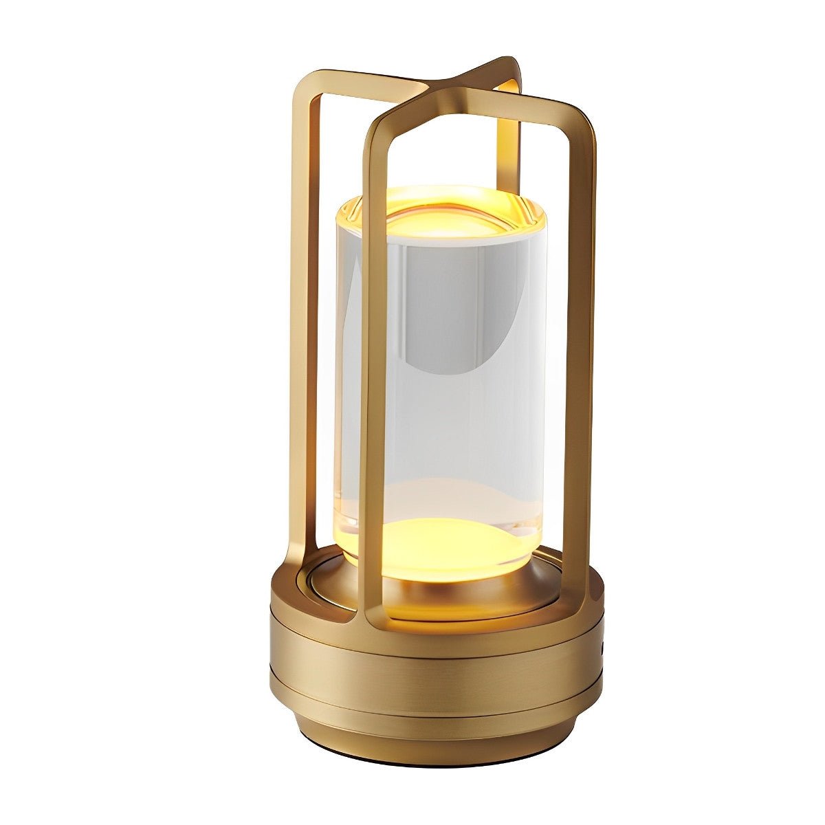 Draadloze Tafellamp Met Usb Oplaadbare Batterij Touch Dimming Led Lantaarn Modern Design Voor Slaapkamer En Woonkamer | Restfield