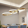 Hanglamp LED Ringen Dimbaar Afstandsbediening Aluminium Eetkamer Woonkamer Modern