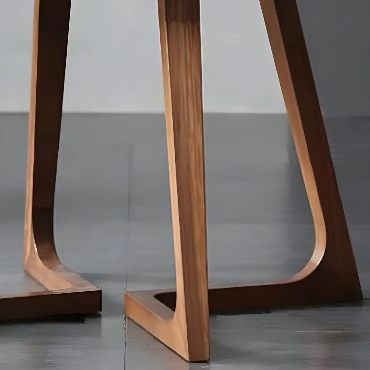 Ronde Houten Eettafel met Interlock Onderstel – Moderne Kleine Dining Tafel in Walnoot of Naturel | Restfield