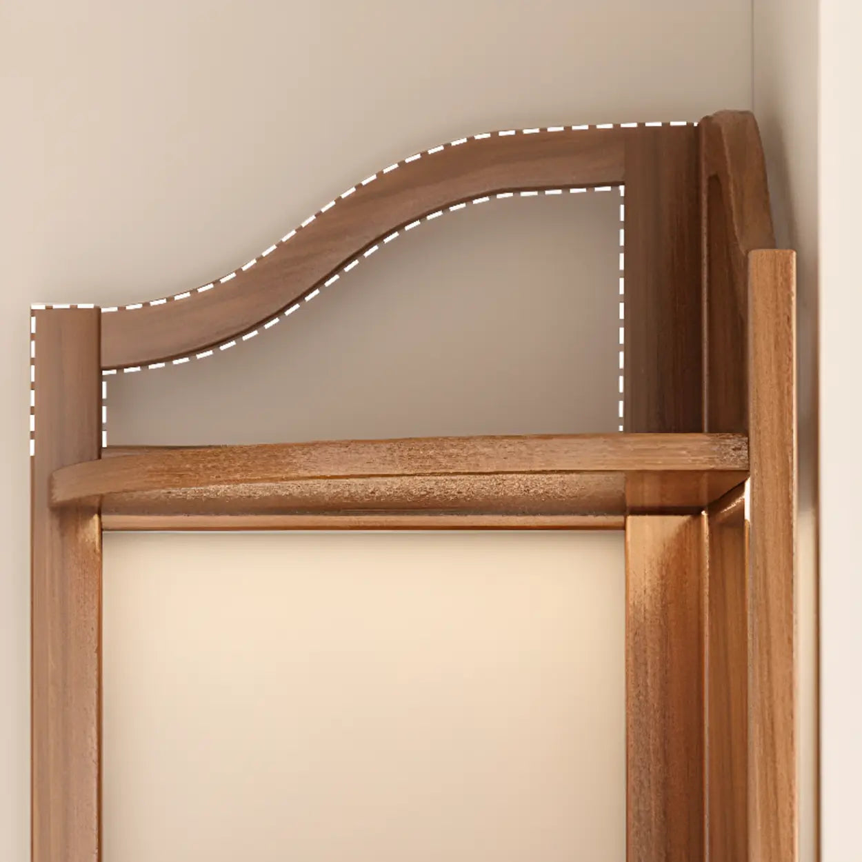 Verticale Open Hoek Boekenkast van Massief Hout met Natuurlijke Afwerking voor Woonkamer en Slaapkamer | Restfield