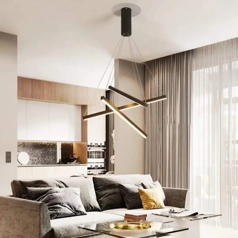 Hanglamp Trap XXL Modern Design LED Aluminium Acryl 300cm | Restfield