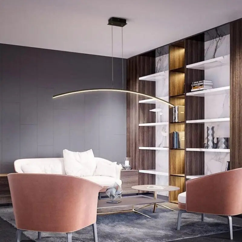 Hanglamp Keuken Design Aluminium Acryl LED G9 26W Zwart Eettafel Woonkamer Modern | Restfield