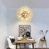 Hanglamp Paardenbloem Design Aluminium Acryl LED G9 35W Goud Zilver Woonkamer Slaapkamer | Restfield