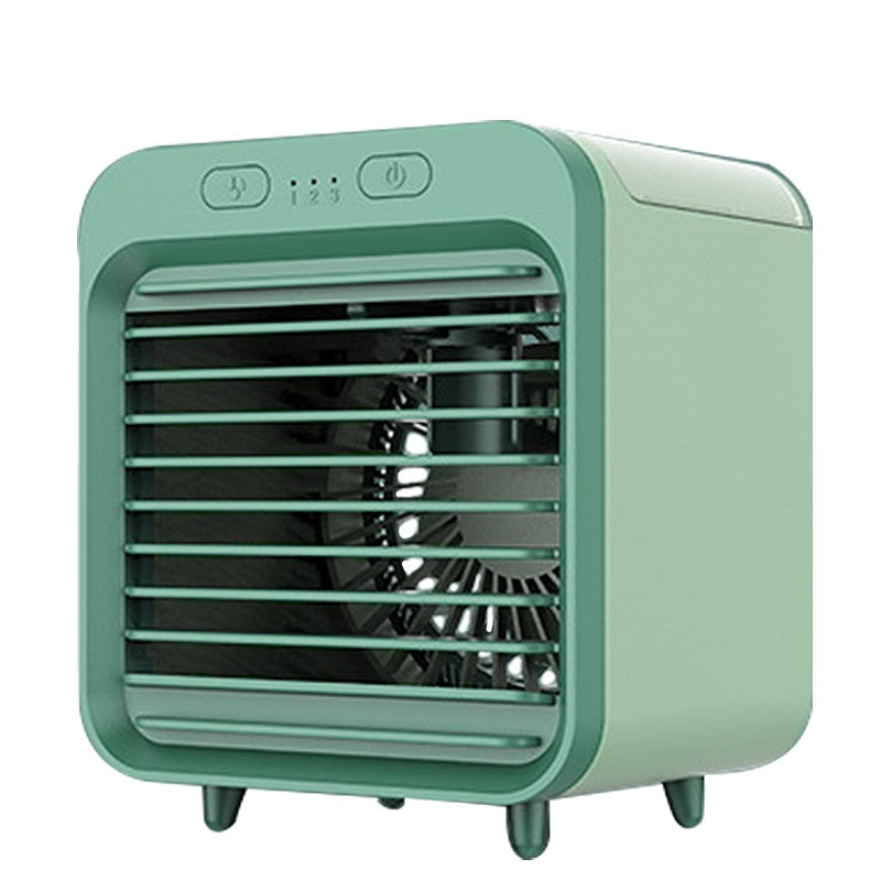 Compacte airco met luchtkoeler en luchtbevochtiger voor slaapkamer en kantoor via usb | Restfield