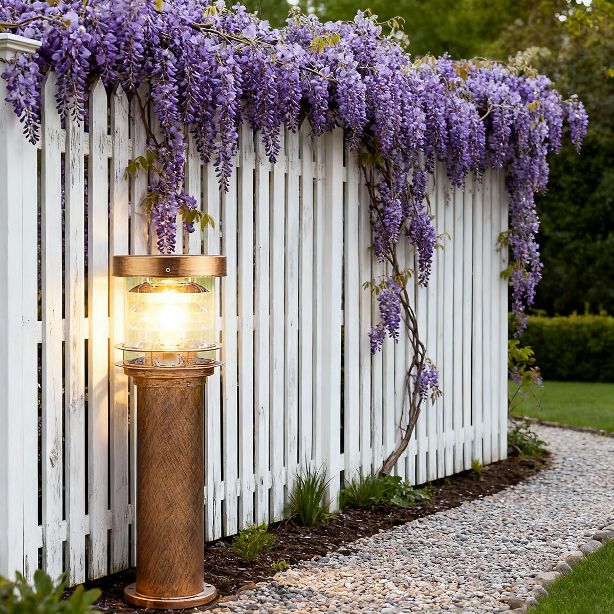 Moderne Waterdichte Buitenlamp Paal Cilinder Led Tuinverlichting IP65 Voor Oprit Pad En Terras | Restfield