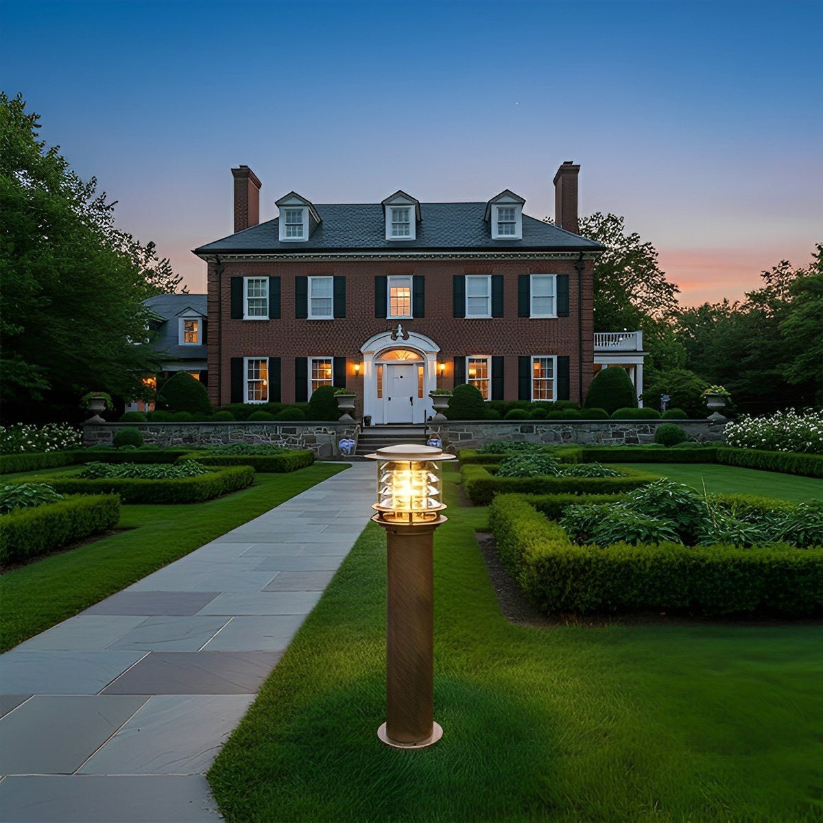 Moderne Waterdichte Buitenlamp Paal Cilinder Led Tuinverlichting IP65 Voor Oprit Pad En Terras | Restfield