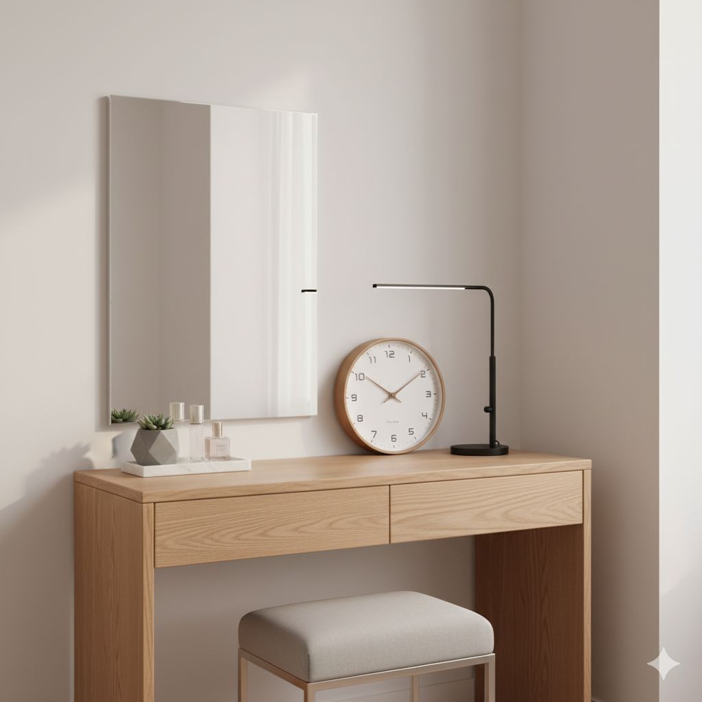 Houten Wandklok Scandinavisch Minimalistisch Stil 25cm 30cm Rond | Restfield