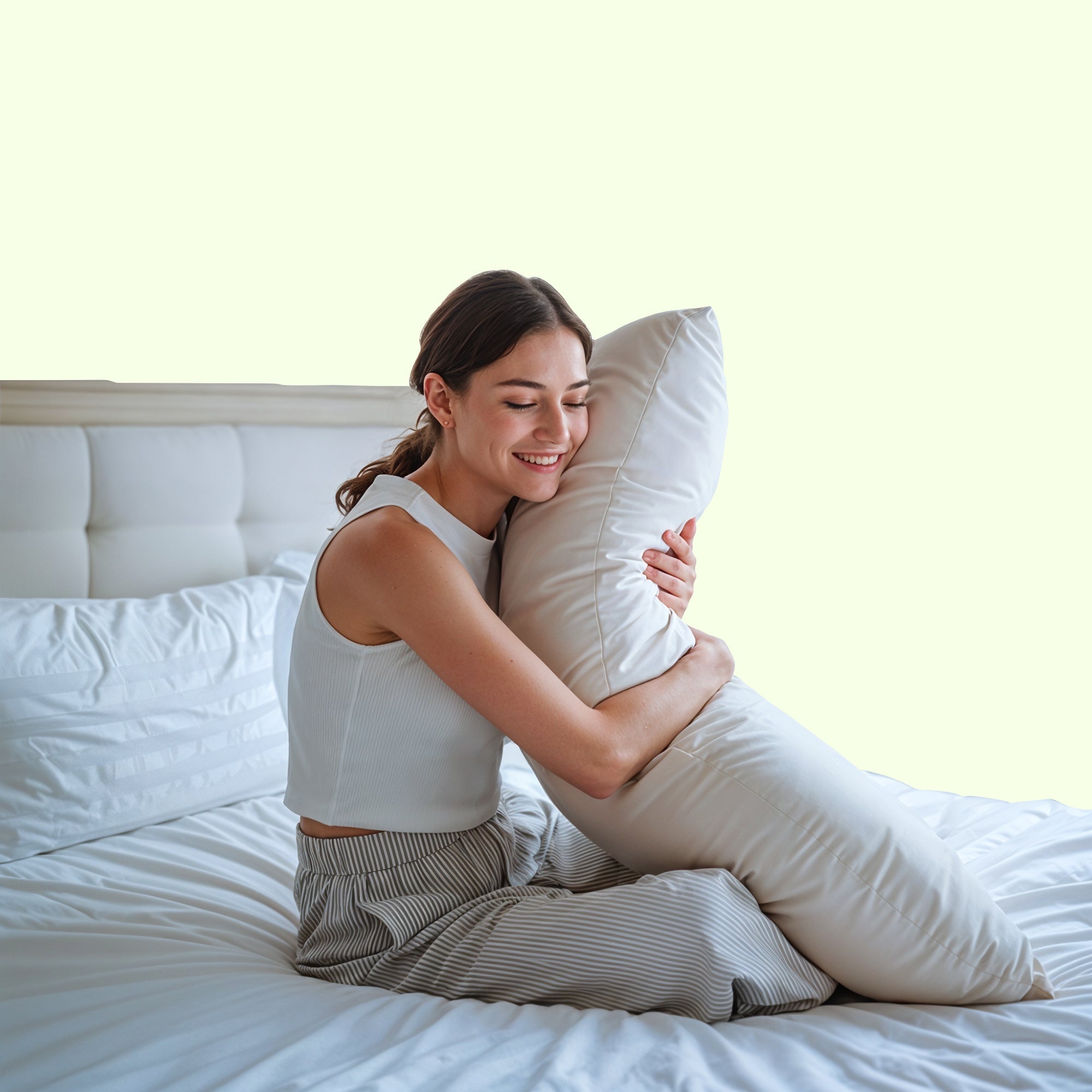Restfield Body Pillow voor Volledige Lichaamsondersteuning | Inclusief Kussensloop