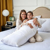Restfield Body Pillow voor Volledige Lichaamsondersteuning | Inclusief Kussensloop