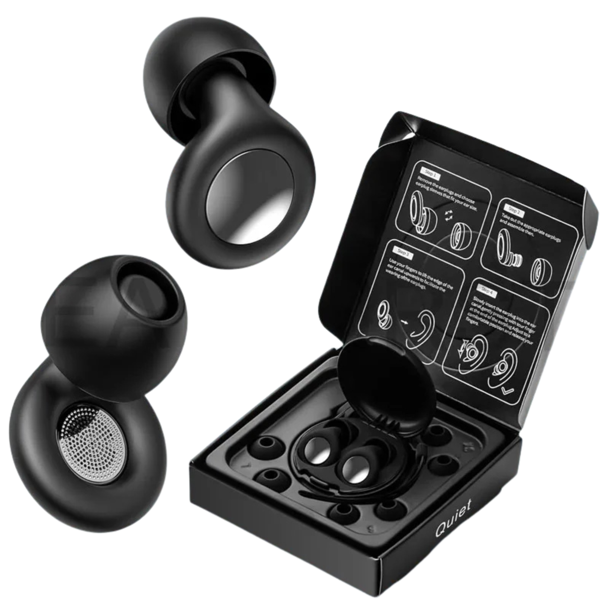 Restfield | NightSilence Oordopjes – Zachte Siliconen – Tot 25 dB