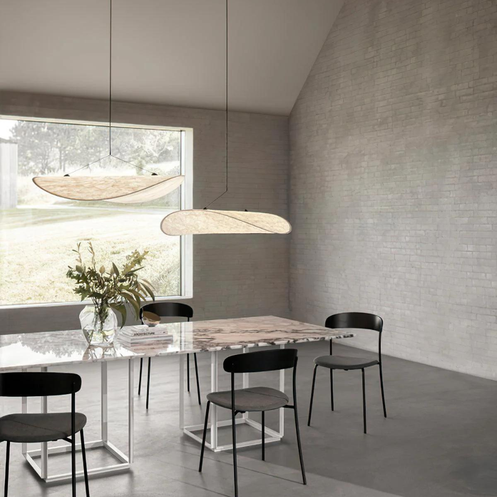 Hanglamp Japandi Handgeweven Zijde Wit Ø40 Ø60 Ø80 Slaapkamer Eetkamer | Restfield