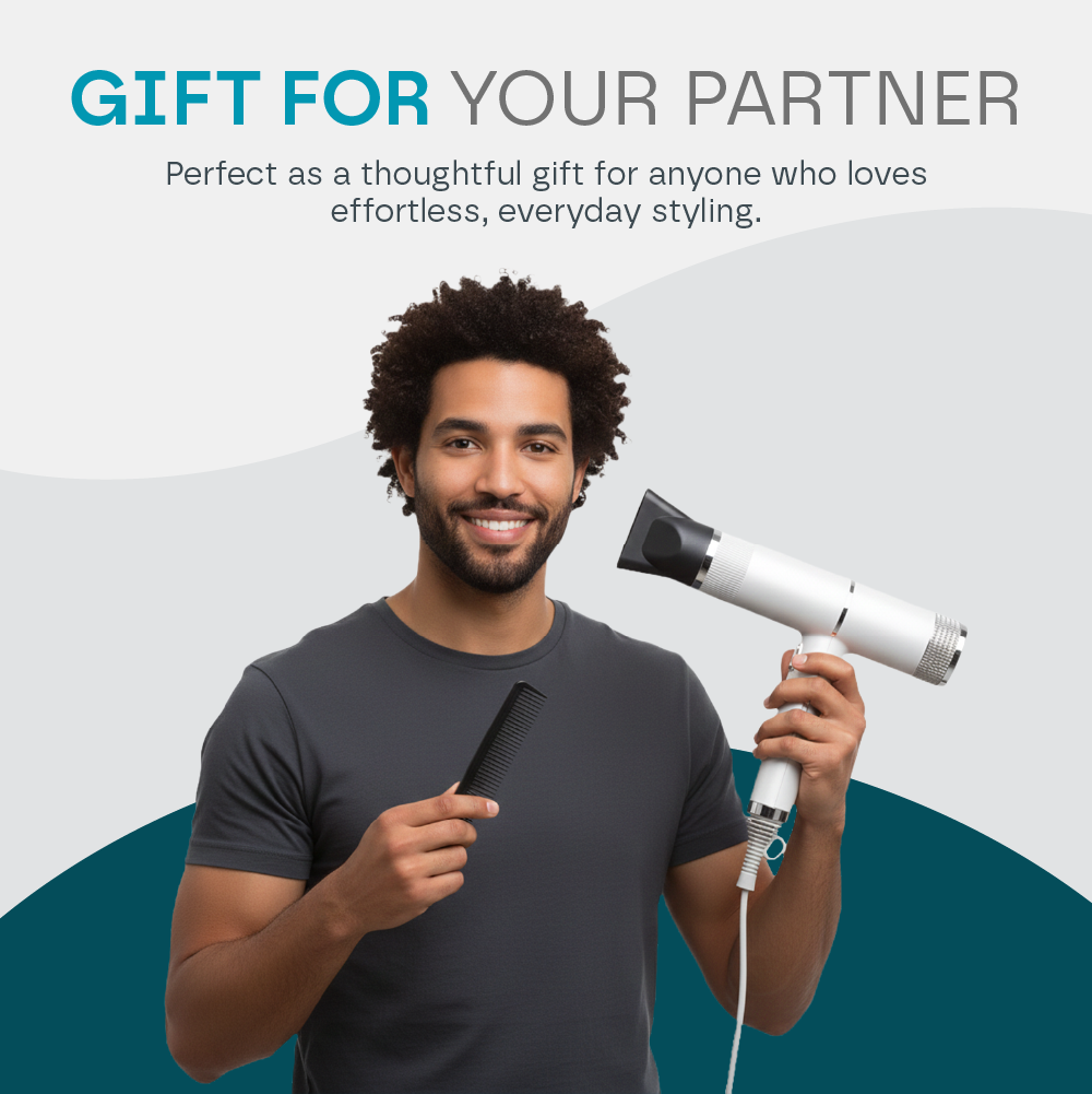 Ionische Föhn Met Keramische Technologie En Diffuser Voor Pluisvrij Glanzend Haar | Restfield