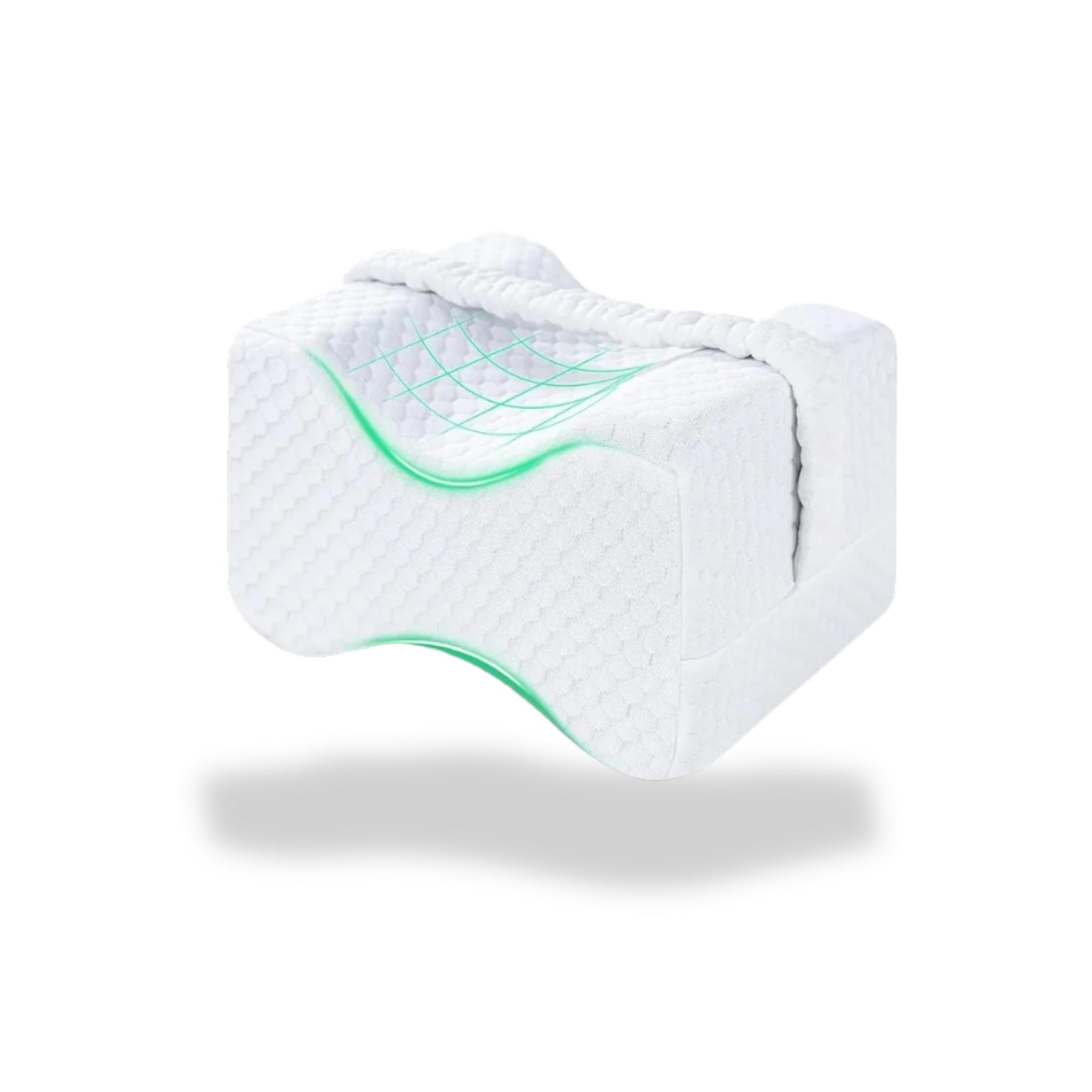 Restfield | Zijslaap Kniekussen met Band – Memory Foam – Zijslapers