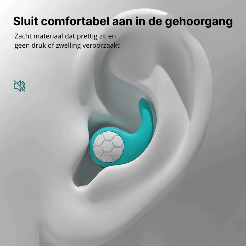 Restfield | QuietForm Slaapoordoppen – Zacht Siliconen – Ergonomisch