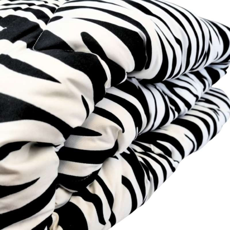 Restfield | 2-in-1 Dekbed Zonder Overtrek – Zebraprint – All Season