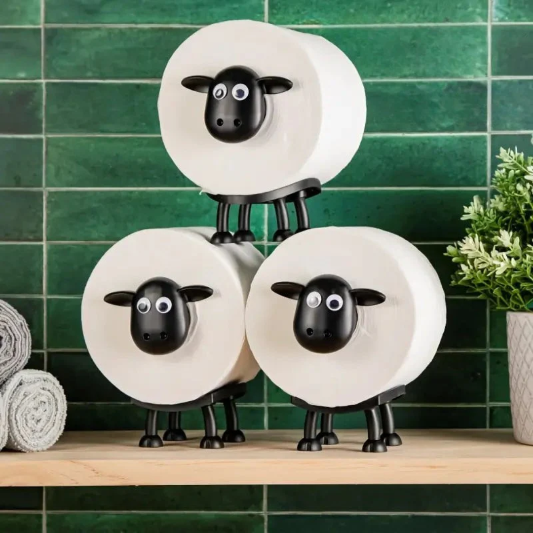 Toiletrolhouder Schaap Decoratief Set Van 3 Voor Badkamer En Woonruimte | Restfield