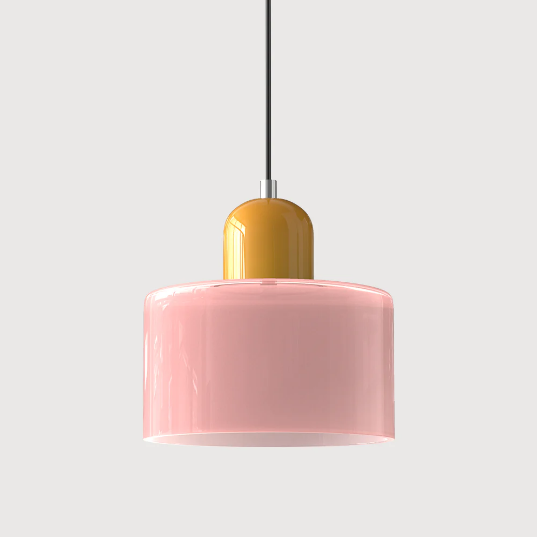 Restfield | Lismeno Retro Hanglamp – Glazen Hanglamp met Warm Licht voor Eettafel, Keuken & Woonkamer