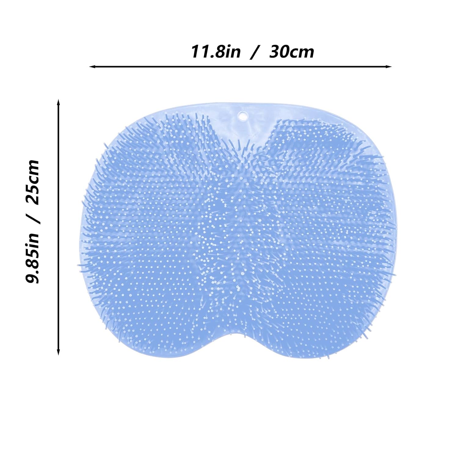 Voetmassage douchemat met zuignappen – handsfree voeten scrubben & masseren | Restfield